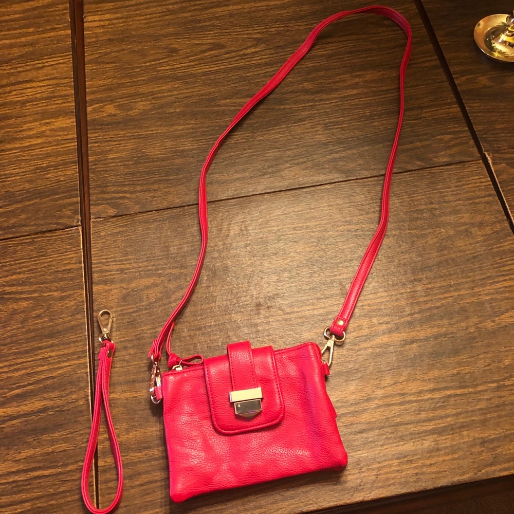 Charming Charlie Wristlet/Crossbody/Wallet